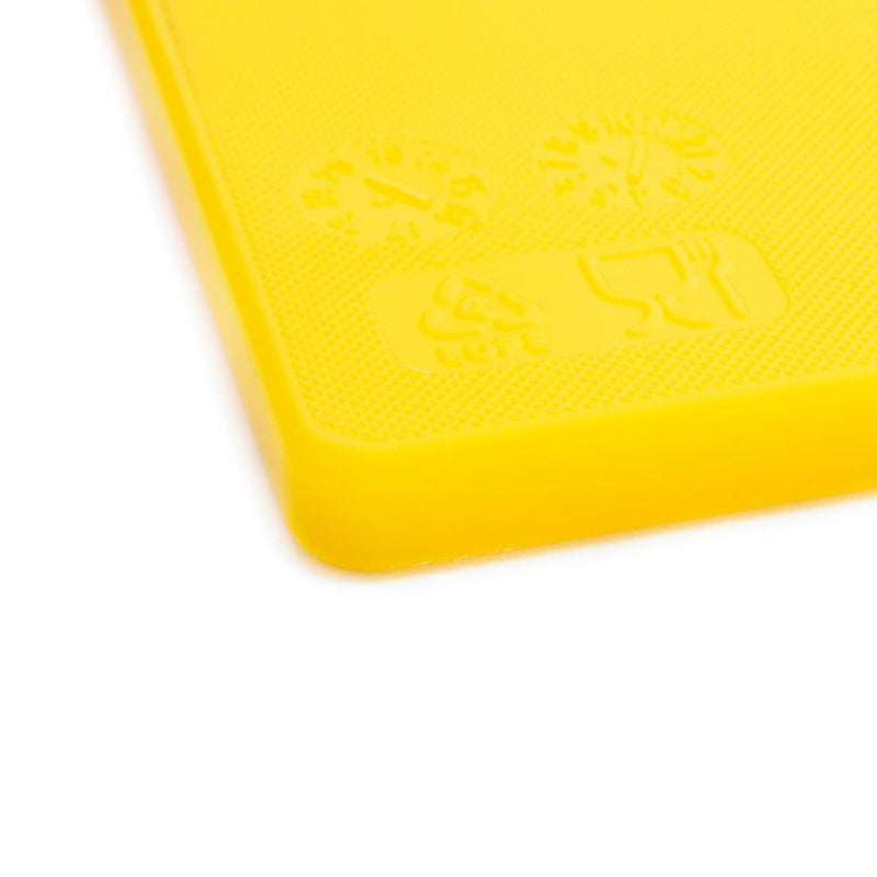 Hygiplas Low Density Yellow Chopping Board Standard