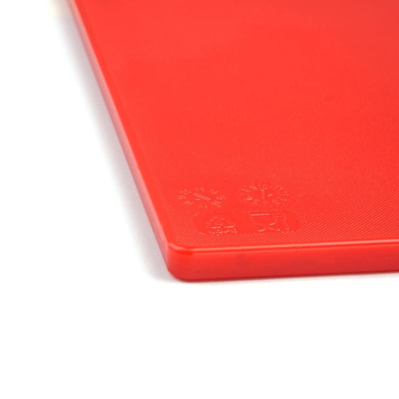 Hygiplas Low Density Red Chopping Board Standard