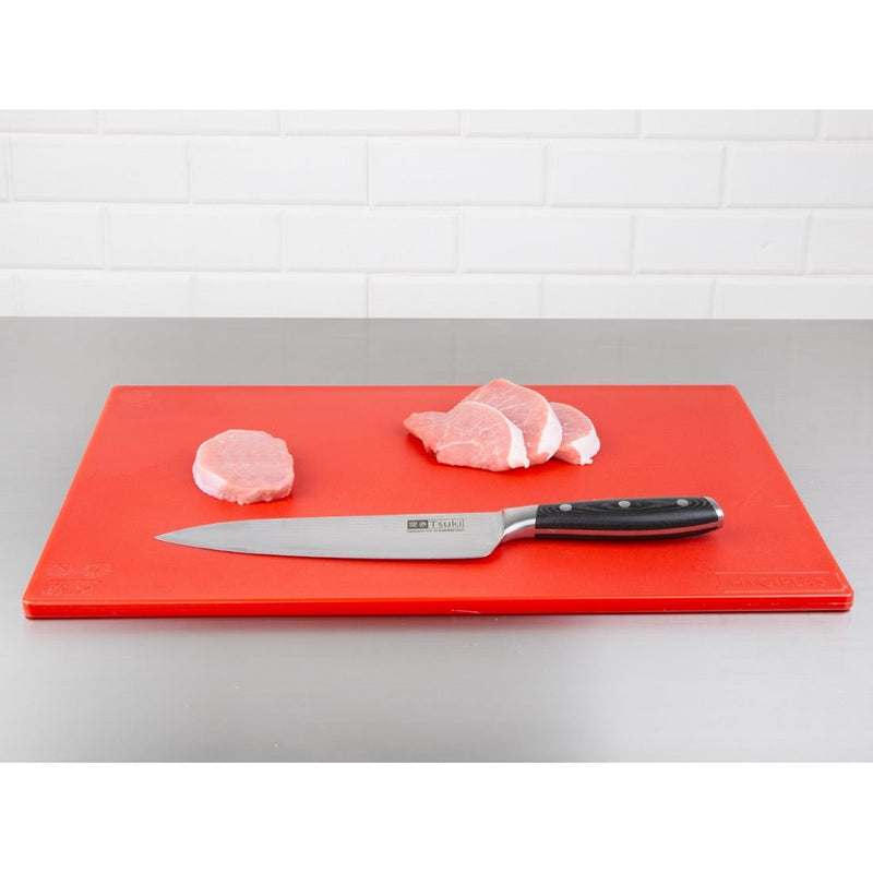 Hygiplas Low Density Red Chopping Board Standard