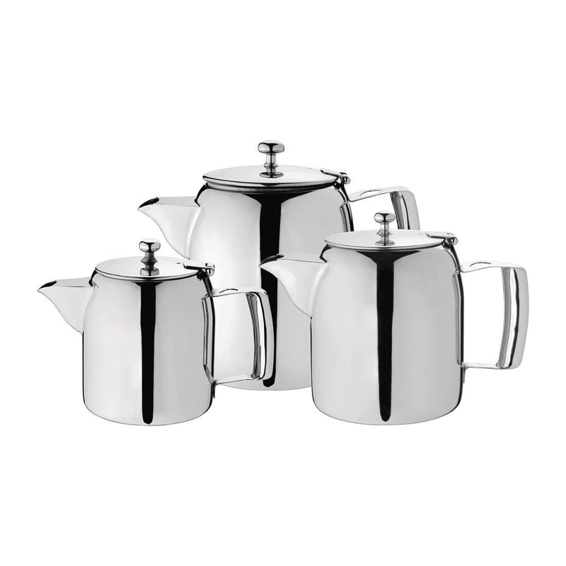 Olympia Cosmos Stainless Steel Teapot 1.4Ltr