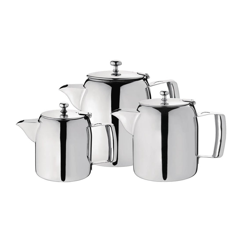 Olympia Cosmos Stainless Steel Teapot 570ml