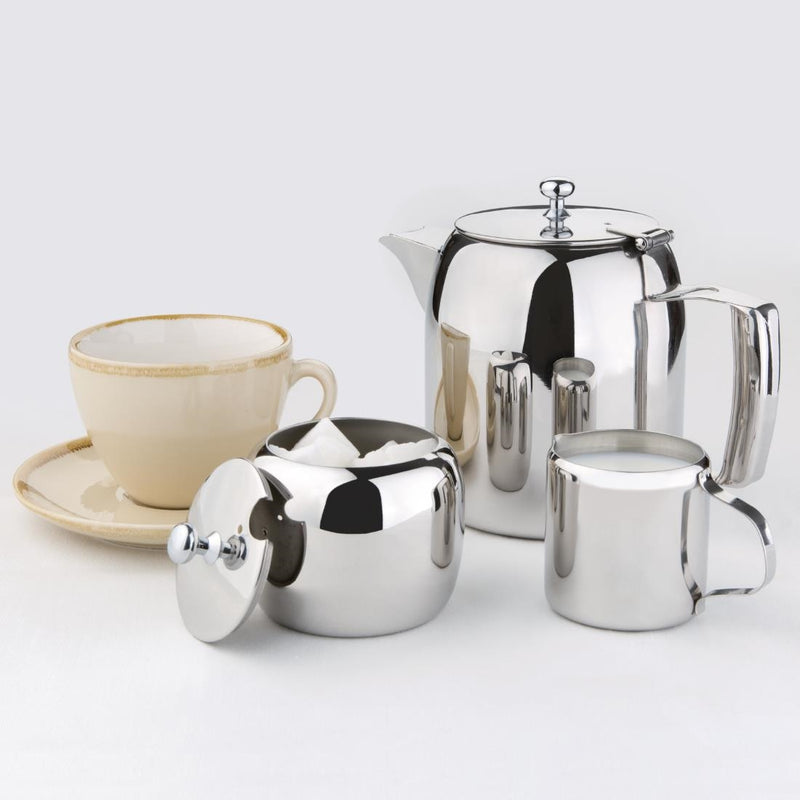 Olympia Cosmos Stainless Steel Teapot 910ml