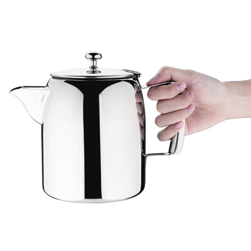 Olympia Cosmos Stainless Steel Teapot 1.4Ltr