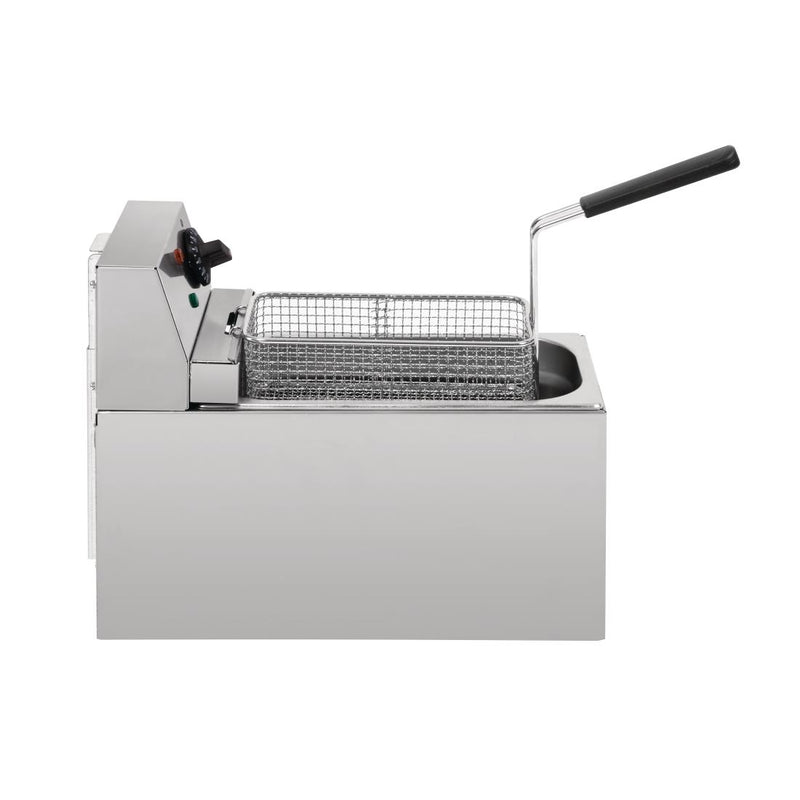Lincat Einzeltank-Einkorb-Arbeitsplatten-Elektrofritteuse LSF