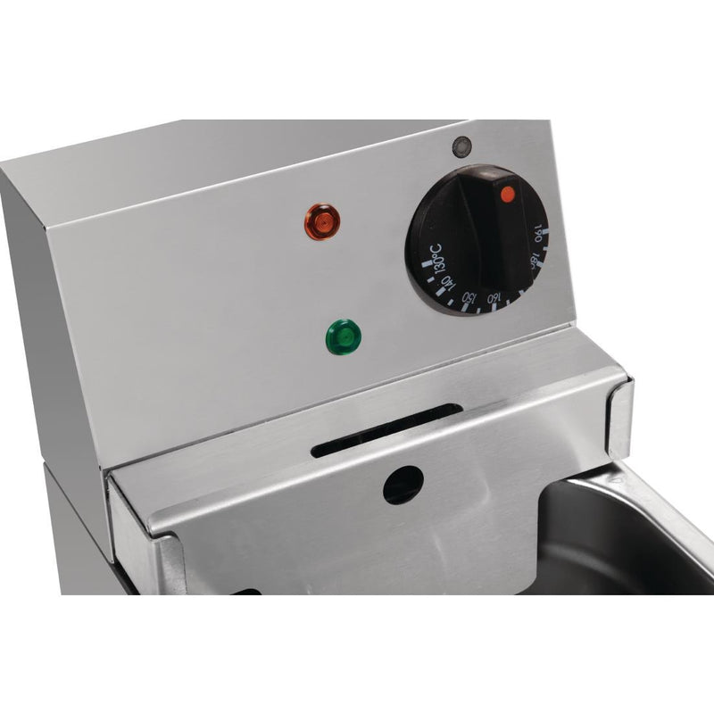 Lincat Einzeltank-Einkorb-Arbeitsplatten-Elektrofritteuse LSF