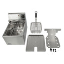 Lincat Einzeltank-Einkorb-Arbeitsplatten-Elektrofritteuse LDF