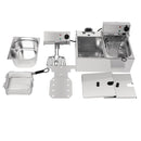 Lincat Twin Tank Twin Basket Aufsatz-Elektrofritteuse LDF2