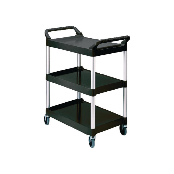 Rubbermaid Compact Utility Black Trolley