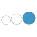 Olympia Rundes Serviertablett aus Edelstahl, 405 mm