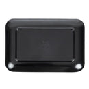 Dalebrook Melamin Mittlere rechteckige Platte Schwarz 290 mm