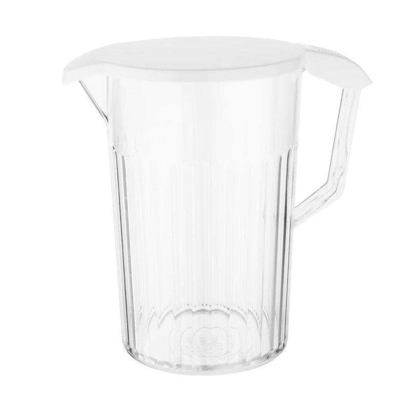 Olympia Kristallon White Polycarbonate Lid for 0.9Ltr Jug