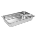 Matfer Bourgeat Stainless Steel 1/1 Gastronorm Tray 100mm