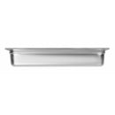 Matfer Bourgeat Stainless Steel 1/1 Gastronorm Tray 100mm