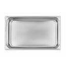 Matfer Bourgeat Stainless Steel 1/1 Gastronorm Tray 100mm