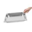 Matfer Bourgeat Stainless Steel 1/1 Gastronorm Tray 40mm