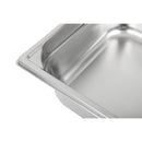 Matfer Bourgeat Stainless Steel 1/2 Gastronorm Tray 100mm