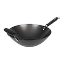 Kitchen Craft Antihaft-Wok mit flachem Boden, 356 mm
