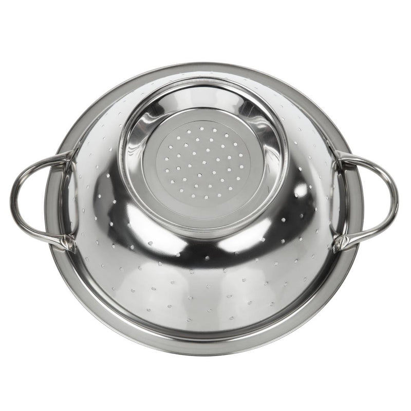 Vogue Stainless Steel Colander 11.5"