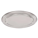 Olympia Stainless Steel Oval Serving Tray 250mm