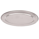 Olympia Stainless Steel Oval Serving Tray 350mm
