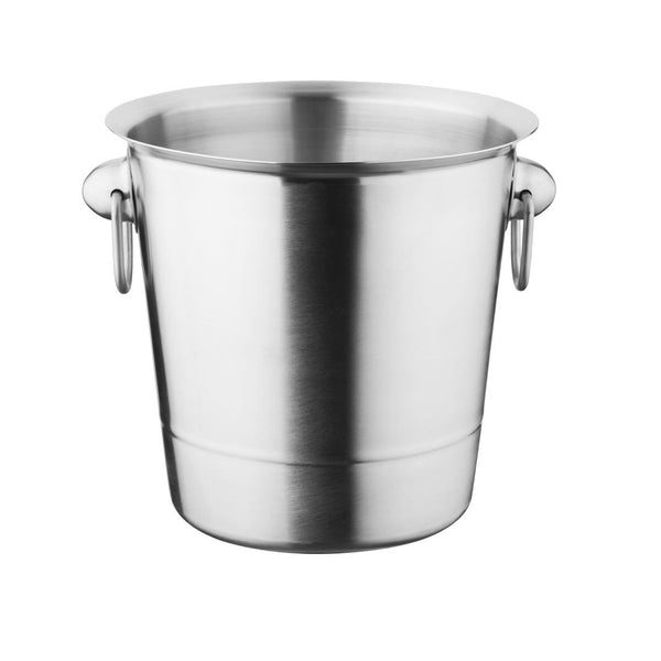 Brushed Stainless Steel Wine and Champagne Bucket