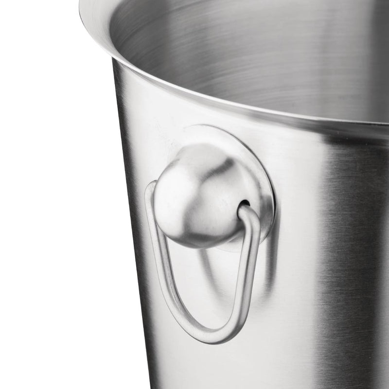 Olympia Brushed Stainless Steel Wine and Champagne Bucket