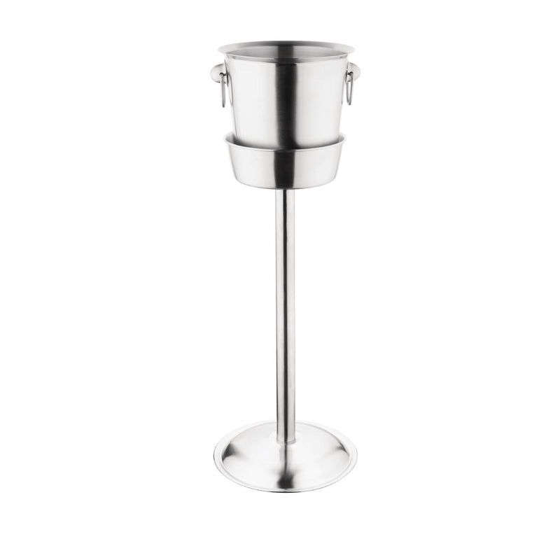 Olympia Brushed Stainless Steel Wine And Champagne Bucket Stand