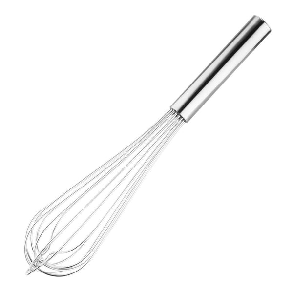 Heavy Whisk 14" - Length: 355mm. Eight heavy wires