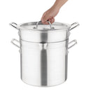 Vogue Aluminium Double Boiler Pan 10Ltr