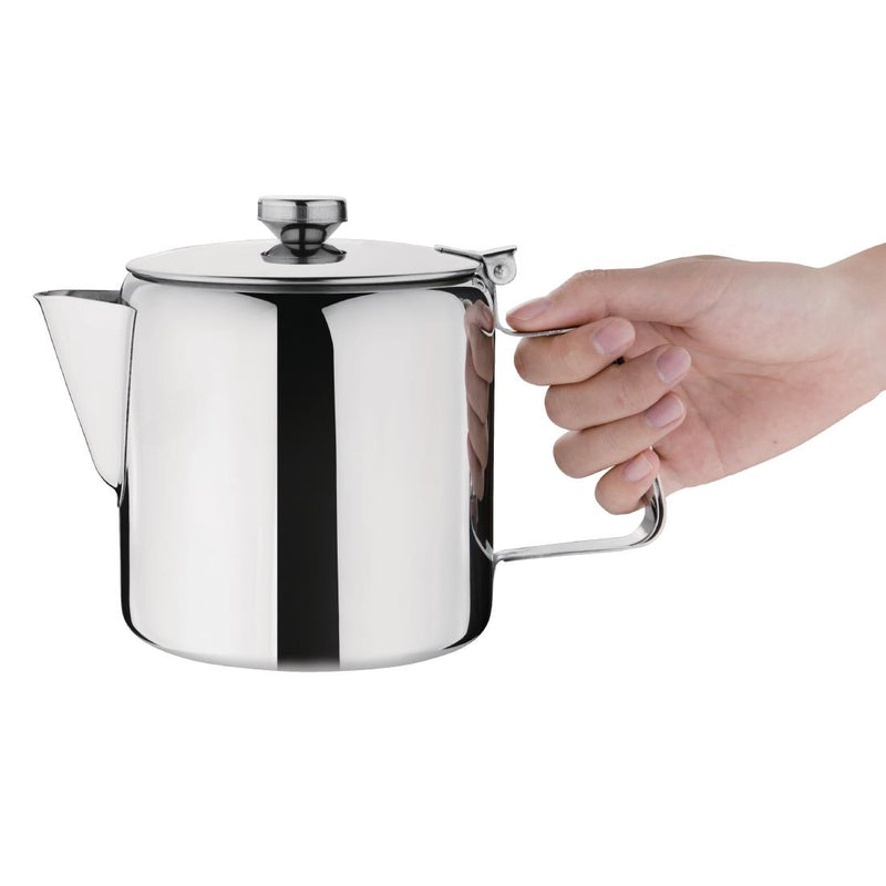 Olympia Concorde Stainless Steel Teapot 1.365Ltr