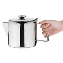 Olympia Concorde Stainless Steel Teapot 1.83Ltr