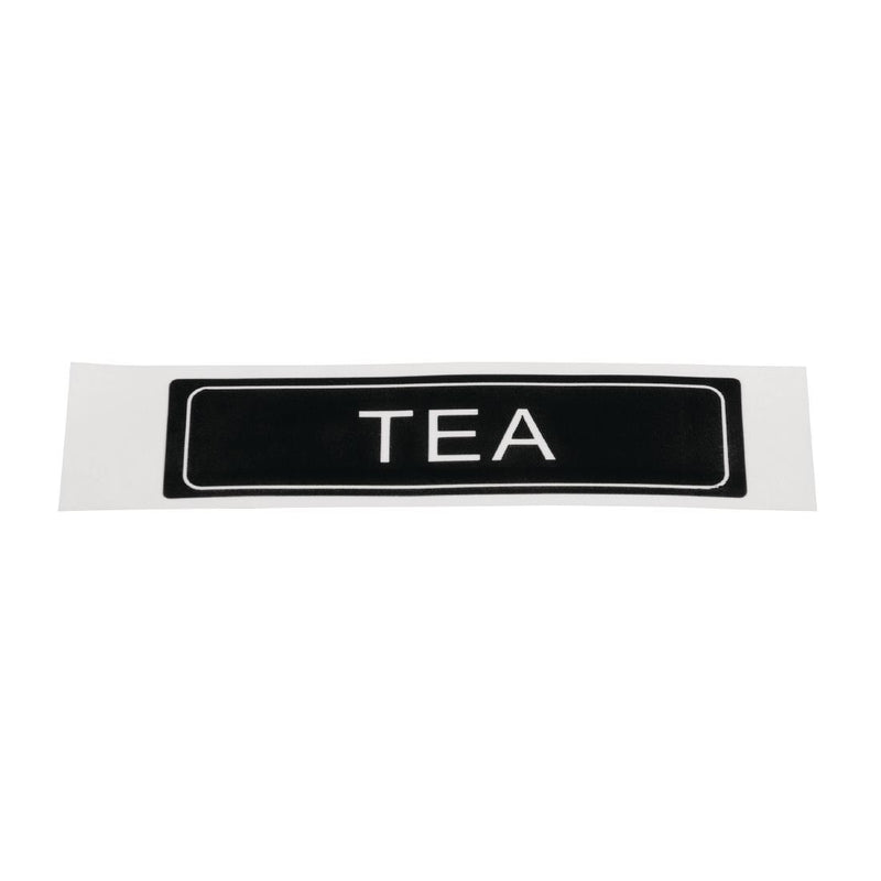 Olympia Adhesive Airpot Label Tea
