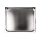 Vogue Stainless Steel 2/1 Gastronorm Tray 40mm