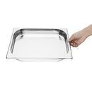 Vogue Stainless Steel 2/3 Gastronorm Tray 40mm