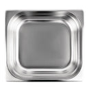 Vogue Edelstahl 2/3 Gastronorm-Tablett 100 mm