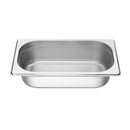 Vogue Stainless Steel 1/4 Gastronorm Tray 65mm