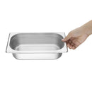 Vogue Stainless Steel 1/4 Gastronorm Tray 65mm