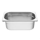 Vogue Stainless Steel 1/4 Gastronorm Tray 100mm