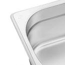 Vogue Stainless Steel 1/4 Gastronorm Tray 100mm