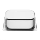 Vogue Stainless Steel 1/4 Gastronorm Tray 100mm