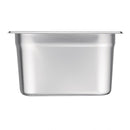 Vogue Stainless Steel 1/4 Gastronorm Tray 150mm
