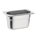 Vogue Stainless Steel 1/9 Gastronorm Tray 100mm