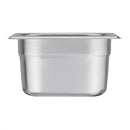 Vogue Stainless Steel 1/9 Gastronorm Tray 100mm