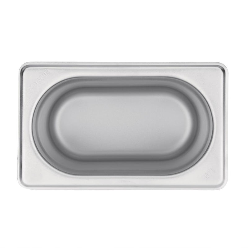 Vogue Stainless Steel 1/9 Gastronorm Tray 150mm