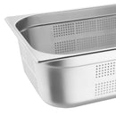 Vogue Stainless Steel Perforated 1/1 Gastronorm Tray 150mm