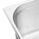 Vogue Stainless Steel Perforated 1/1 Gastronorm Tray 200mm