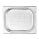 Vogue Stainless Steel Perforated 1/2 Gastronorm Tray 65mm