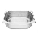 Vogue Stainless Steel Perforated 1/2 Gastronorm Tray 100mm