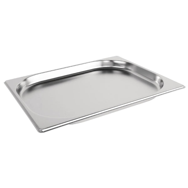 Vogue Stainless Steel 1/2 Gastronorm Tray 20mm