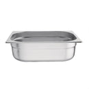 Vogue Stainless Steel 1/2 Gastronorm Pan 100mm